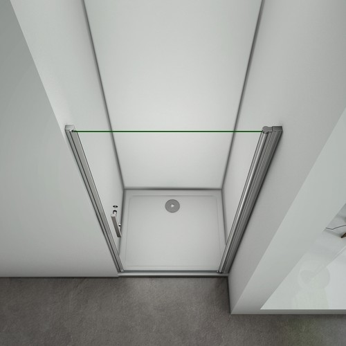 197cm porta doccia battente - porta,