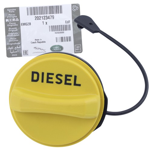 Genuine diesel fuel filler cap - fuel,