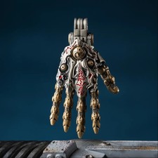 Ciondolo a mano meccanico taoista, dita articolate, gioielli industriali cyber