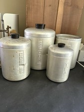 Set di 4 barattoli di farina