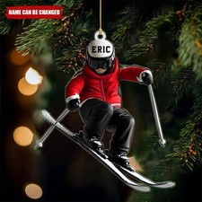 Personalized Skiing Shaped
