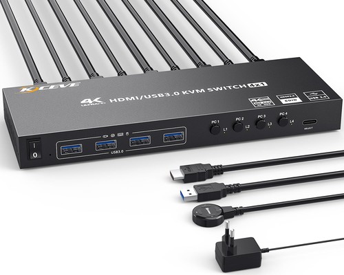Switch kvm usb3 - hdmi, porte