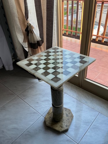 Tavolino scacchiera - , in