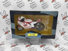 DIE CAST MOTO " DUCATI DESMOSEDICI GP7 ALEX BARROS 2007 " ALTAYA SCALA 1/12