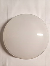 GOCCIA ILLUMINAZIONE LOTTO 2 PZ PLAFONIERA TONDA IN VETRO SATINATO D 22,5