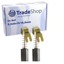 2 spazzole di carbone per