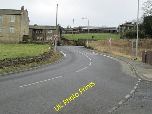 Photo 6x4 clough - -, viewed