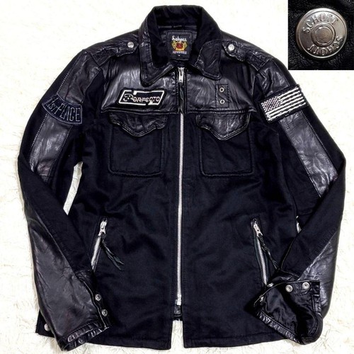 Schott giacca pelle di - m,
