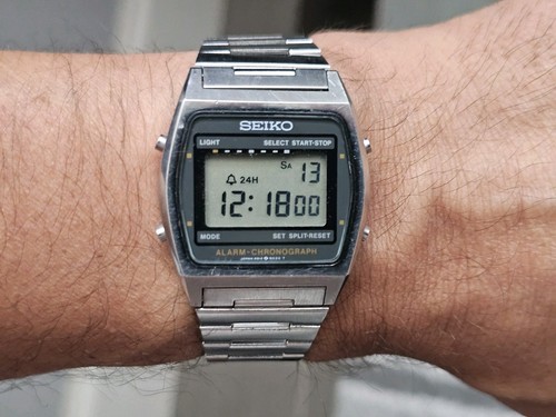Vintage 1984 seiko a914 5020 - vintage,