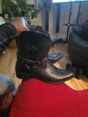 Stivali eleganti western - , neri