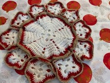 centrini natale uncinetto