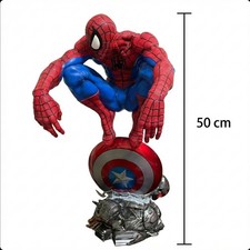Statua Spiderman Rosso Blu