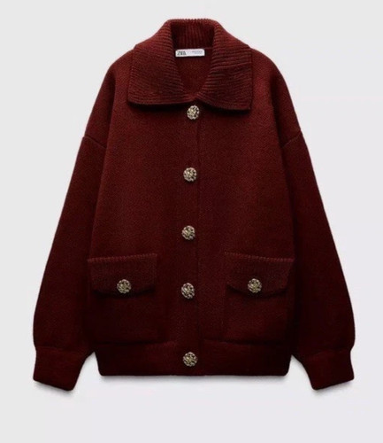 Cardigan zara oversize - cardigan,