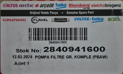 Pompa scarico lavatrice - pompa, di