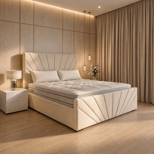 Struttura letto moderna con