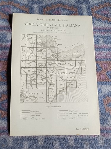 Carta touring club italiano - italiano,