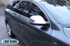 2x TAPPI SPECCHIETTI IN ACCIAIO INOX adatti per AUDI Q7, tipo 4L, Facelift | 042009-2015