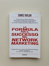 libro Formula per il successo nel network marketing - Taylor Chris *
