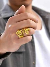 Uomo Anello design scheletro a