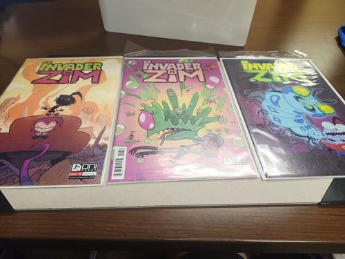 Lotto fumetti invader zim - fumetti,