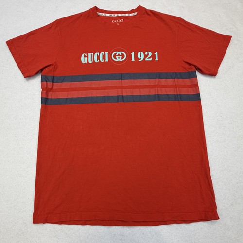 Gucci camicia uomo rossa - camicia, xl