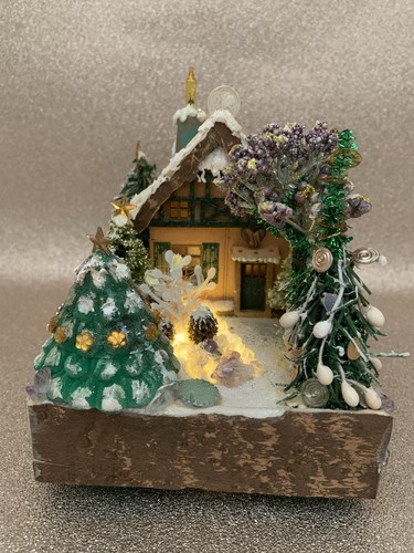 Fata festiva casetta - , alberi