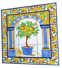 Piastrelle dipinte a mano