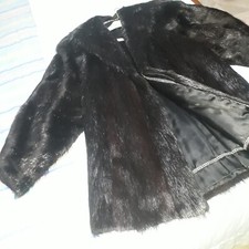 pelliccia visone marrone