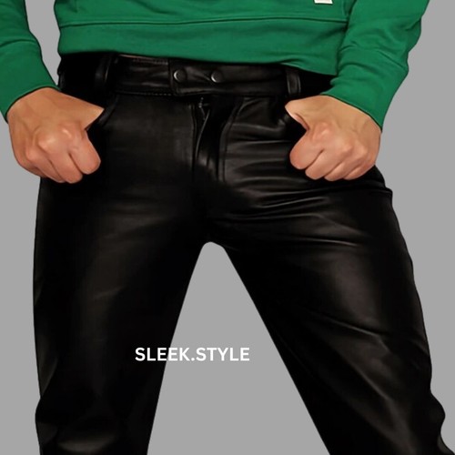 Pantaloni uomo pelle - , di