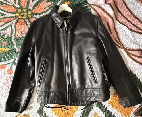 Giacca moto pelle schott - moto,
