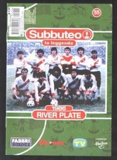 RIVER PLATE 1986 subbuteo la