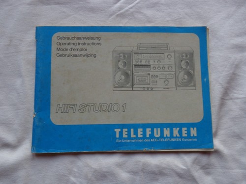 Telefunken hifi studio - hifi, 1