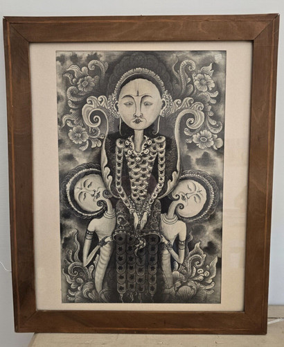 Quadro divinità china su - quadro,