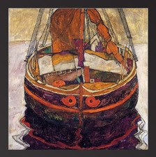 FISHING BOAT by Egon Schiele