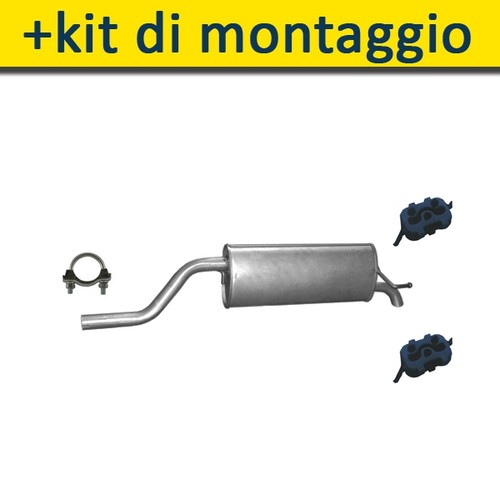 Silenziatore marmitta - silenziatore,