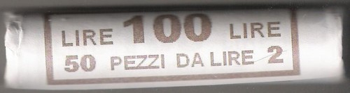 Rotolino lire 1957 - lire,