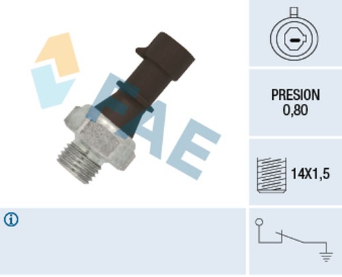 Pressostato olio fae 12570 per - 12570,