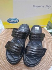 Super confortevoli-offertissima- Sandali BALI 2 STRAPS SCHOLL NERI