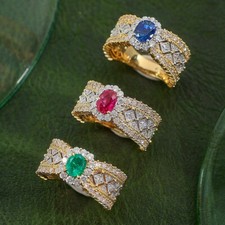 Anello nuovo classico italiano