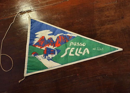Bandierina vintage passo - bandierina,