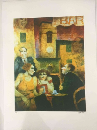 Remo squillantini lithography - squillantini,