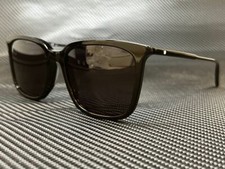 Occhiali da sole uomo MONT BLANC MB0084SK 001 nero rettangolare 56 mm