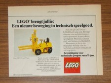 Rara pubblicità lego - lego, technic