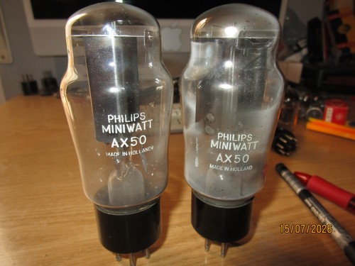 Ax50 philips miniwatt - miniwatt, tubo