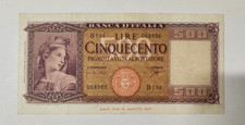 500 Lire Italia decr. 23 -03-1961 NON COMUNE, SI PARTE DA 1€!!!