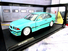 BMW M3 E36 Serie 3 Coupè 1994 Verde Menta Tuning 1991 BBS S1803916 Solido 1:18