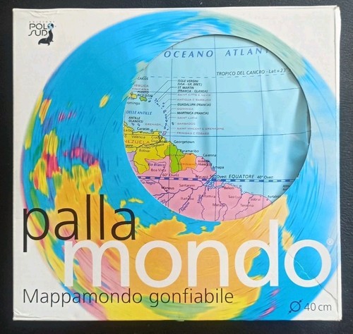 Mappamondo gonfiabile palla - mappamondo,