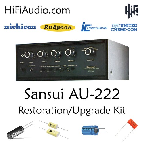 Sansui 222 ricostruzione - sansui,