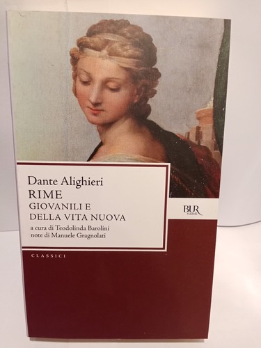 Dante alighieri rime - dante, giovanile