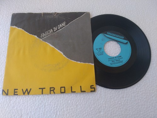 New trolls faccia cane 45 - new,